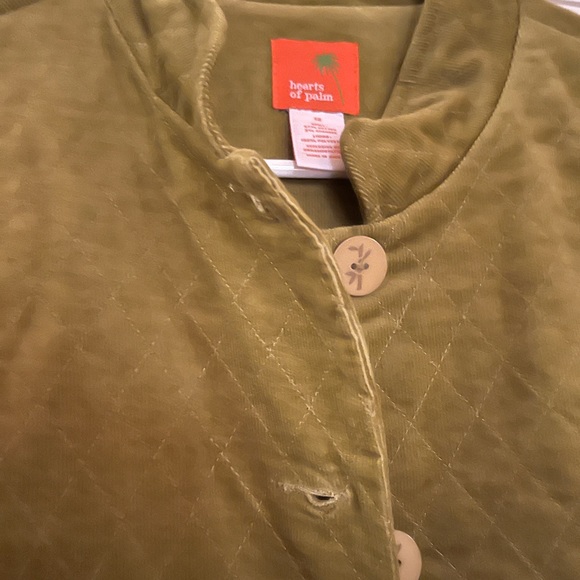 HEARTS OF PALM CORDUROY ASIAN JACKET - Picture 5 of 15